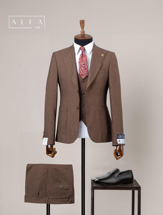 Turkish 3-Piece Suit Wholesale: Authentic 3-Piece Elegance for Discerning Retailers - 6 Suit Pack (Model: AA_Tur_4_170)