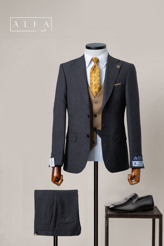 Turkish 3-Piece Suit Wholesale: Authentic 3-Piece Elegance for Discerning Retailers - 6 Suit Pack (Model: AA_Tur_4_176)