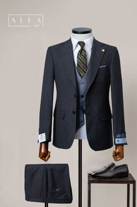 Turkish 3-Piece Suit Wholesale: Authentic 3-Piece Elegance for Discerning Retailers - 6 Suit Pack (Model: AA_Tur_4_179)