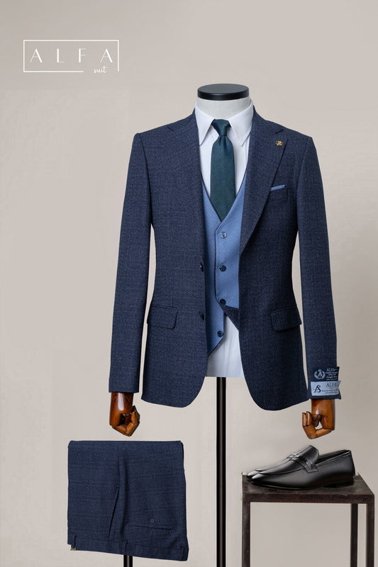 Turkish 3-Piece Suit Wholesale: Authentic 3-Piece Elegance for Discerning Retailers - 6 Suit Pack (Model: AA_Tur_4_184)