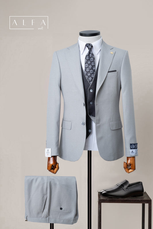 Turkish 3-Piece Suit Wholesale: Authentic 3-Piece Elegance for Discerning Retailers - 6 Suit Pack (Model: AA_Tur_4_187)