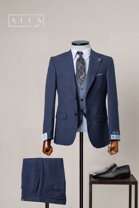 Turkish 3-Piece Suit Wholesale: Authentic 3-Piece Elegance for Discerning Retailers - 6 Suit Pack (Model: AA_Tur_4_192)