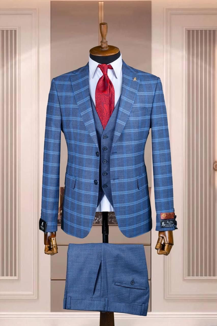 Turkish 3-Piece Suit Wholesale: Authentic 3-Piece Elegance for Discerning Retailers - 6 Suit Pack (Model: AA_Tur_4_19)