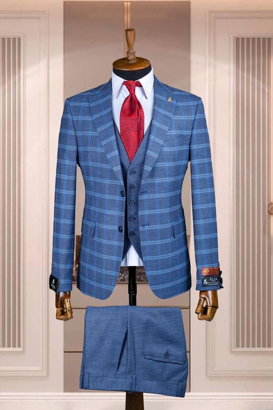 Turkish 3-Piece Suit Wholesale: Authentic 3-Piece Elegance for Discerning Retailers - 6 Suit Pack (Model: AA_Tur_4_19)