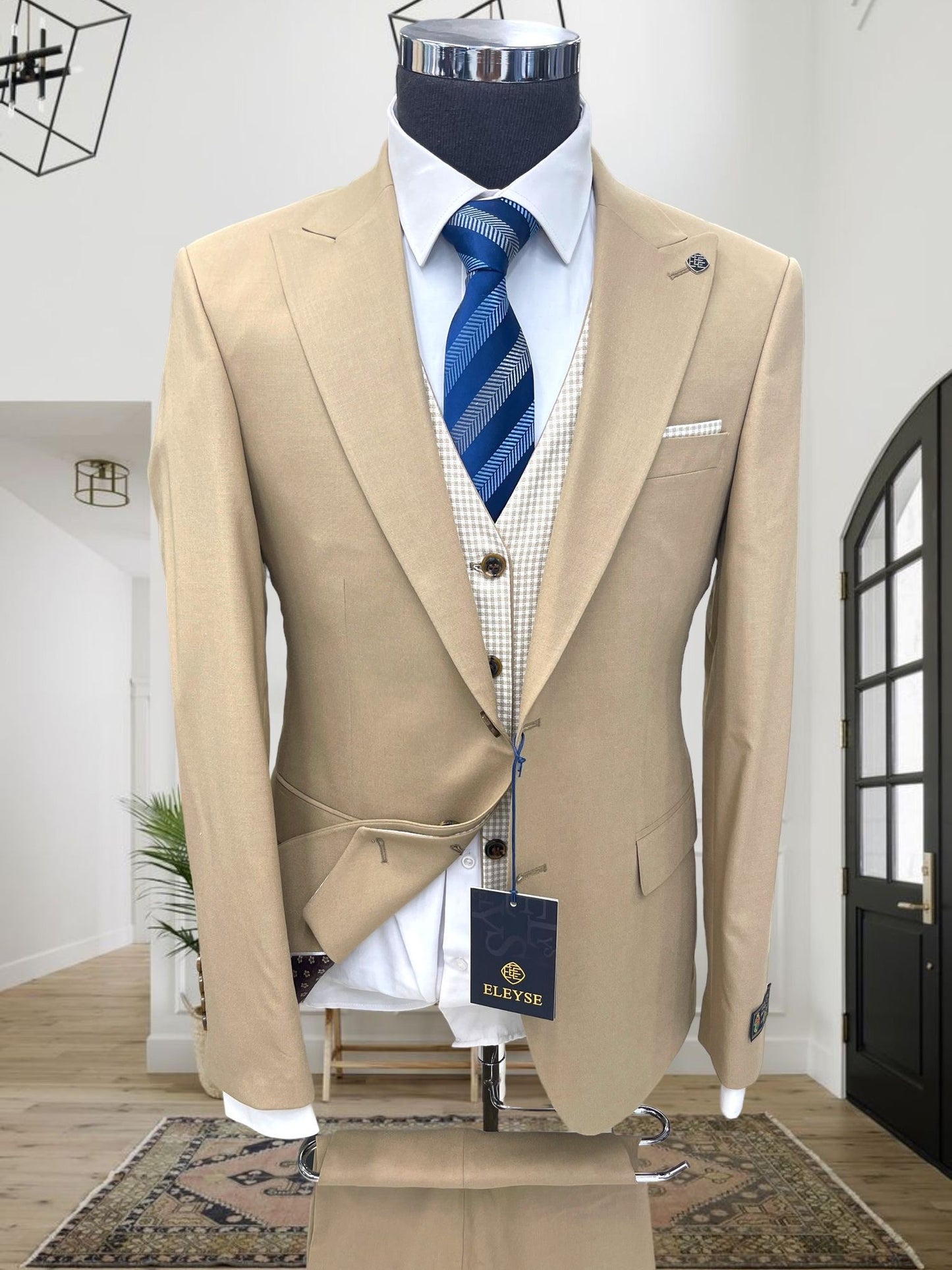 Turkish 3-Piece Suit Wholesale: Authentic 3-Piece Elegance for Discerning Retailers - 6 Suit Pack (Model: AA_Tur_4_205)