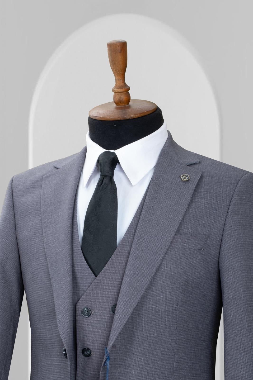 Turkish 3-Piece Suit Wholesale: Authentic 3-Piece Elegance for Discerning Retailers - 6 Suit Pack (Model: AA_Tur_4_210)