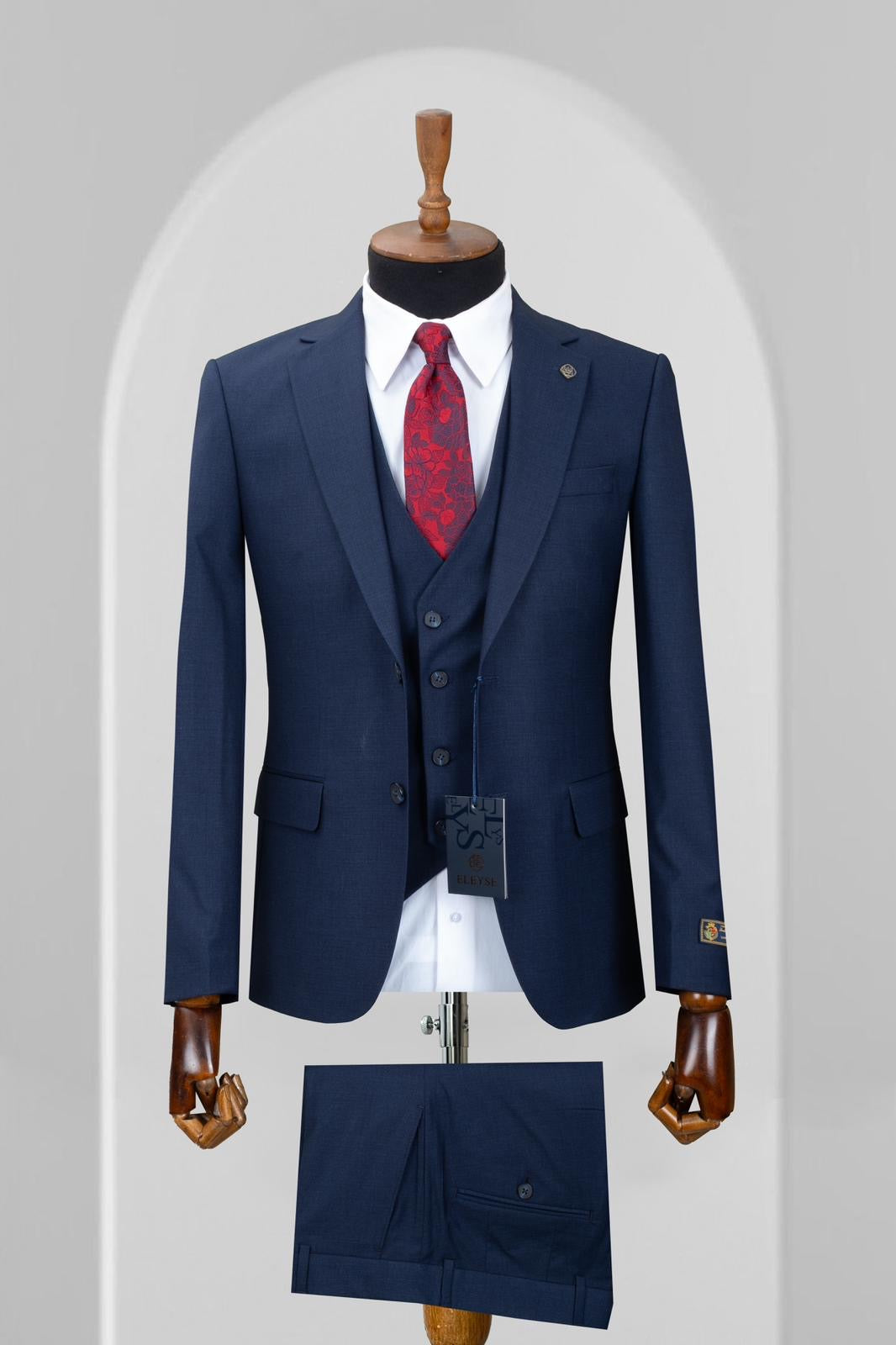 Turkish 3-Piece Suit Wholesale: Authentic 3-Piece Elegance for Discerning Retailers - 6 Suit Pack (Model: AA_Tur_4_218)