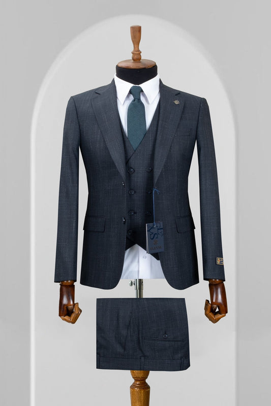 Turkish 3-Piece Suit Wholesale: Authentic 3-Piece Elegance for Discerning Retailers - 6 Suit Pack (Model: AA_Tur_4_228)