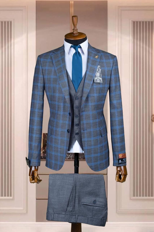 Turkish 3-Piece Suit Wholesale: Authentic 3-Piece Elegance for Discerning Retailers - 6 Suit Pack (Model: AA_Tur_4_23)