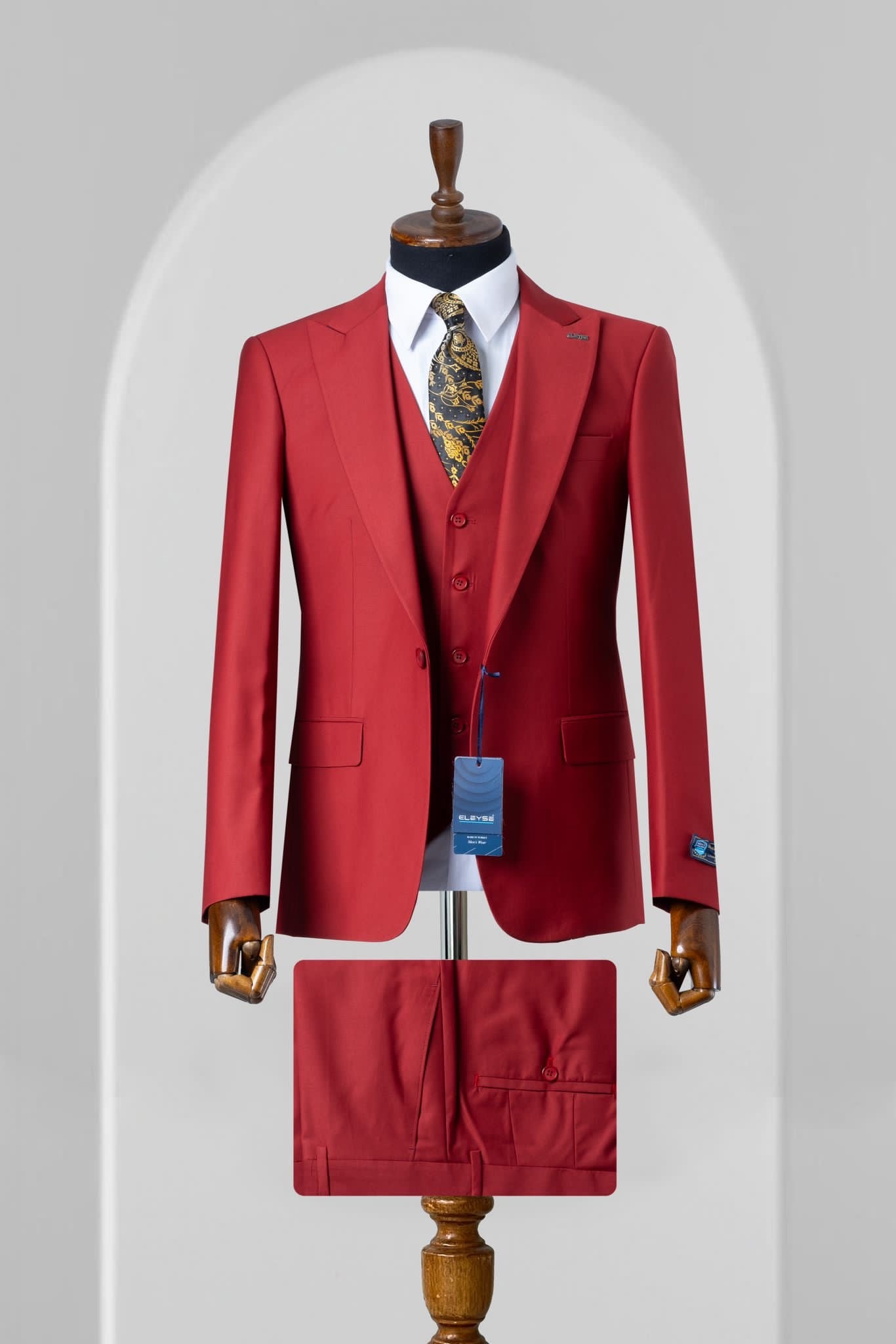 Turkish 3-Piece Suit Wholesale: Authentic 3-Piece Elegance for Discerning Retailers - 6 Suit Pack (Model: AA_Tur_4_267)