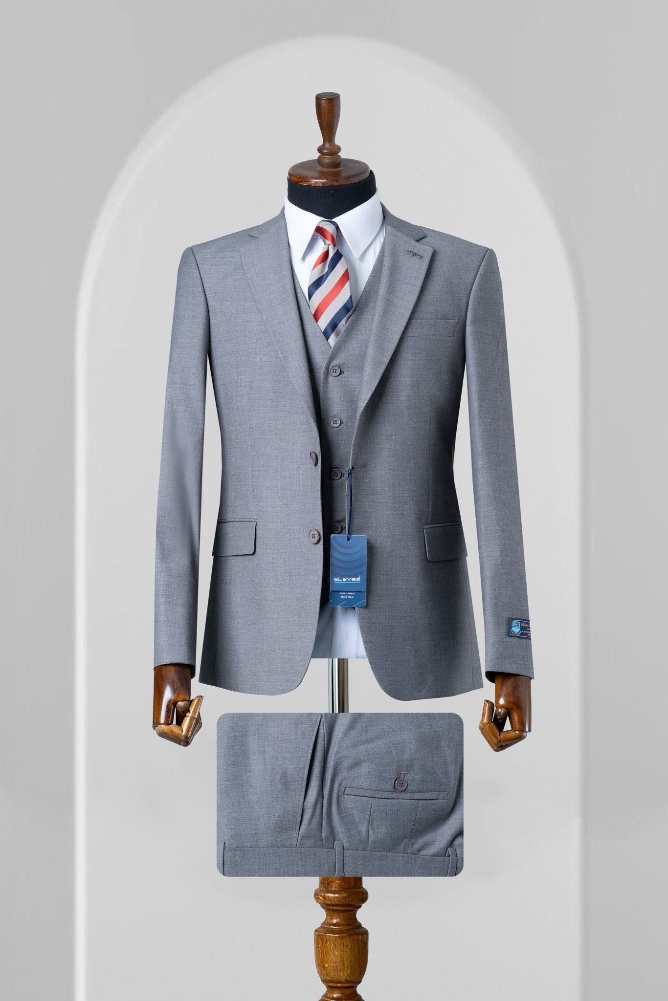 Turkish 3-Piece Suit Wholesale: Authentic 3-Piece Elegance for Discerning Retailers - 6 Suit Pack (Model: AA_Tur_4_284)