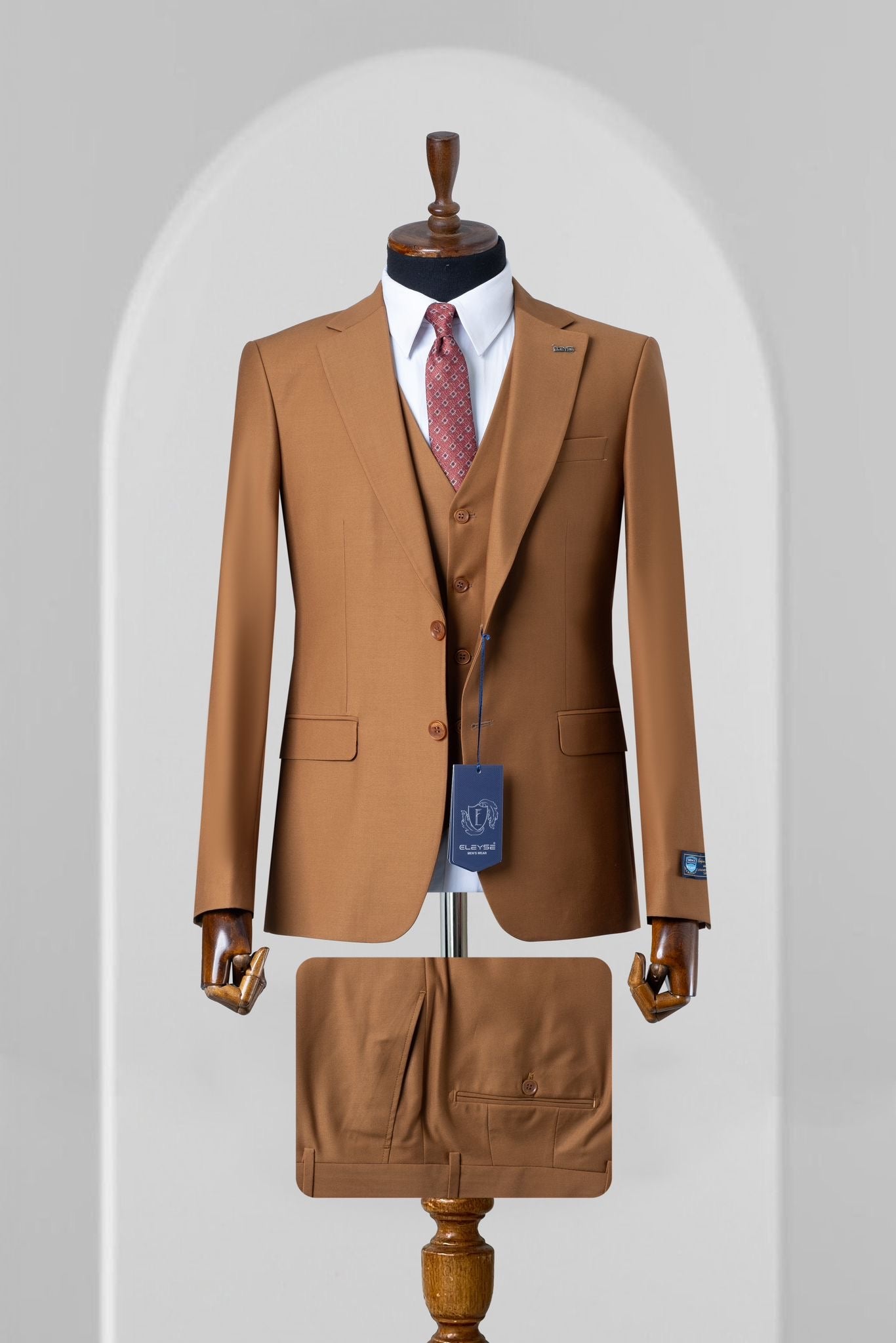 Turkish 3-Piece Suit Wholesale: Authentic 3-Piece Elegance for Discerning Retailers - 6 Suit Pack (Model: AA_Tur_4_292)