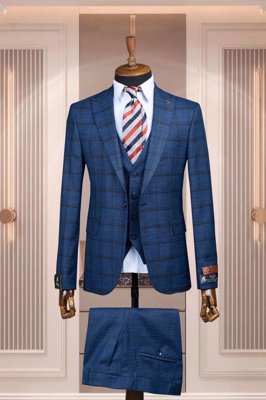 Turkish 3-Piece Suit Wholesale: Authentic 3-Piece Elegance for Discerning Retailers - 6 Suit Pack (Model: AA_Tur_4_31)