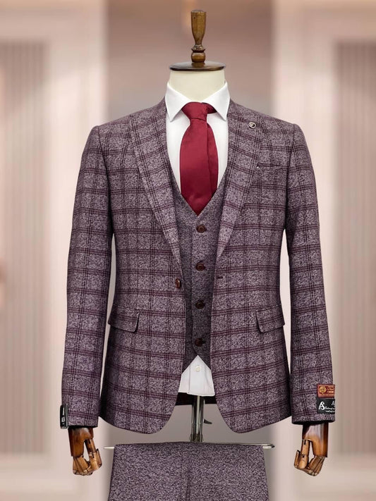 Turkish 3-Piece Suit Wholesale: Authentic 3-Piece Elegance for Discerning Retailers - 6 Suit Pack (Model: AA_Tur_4_3)