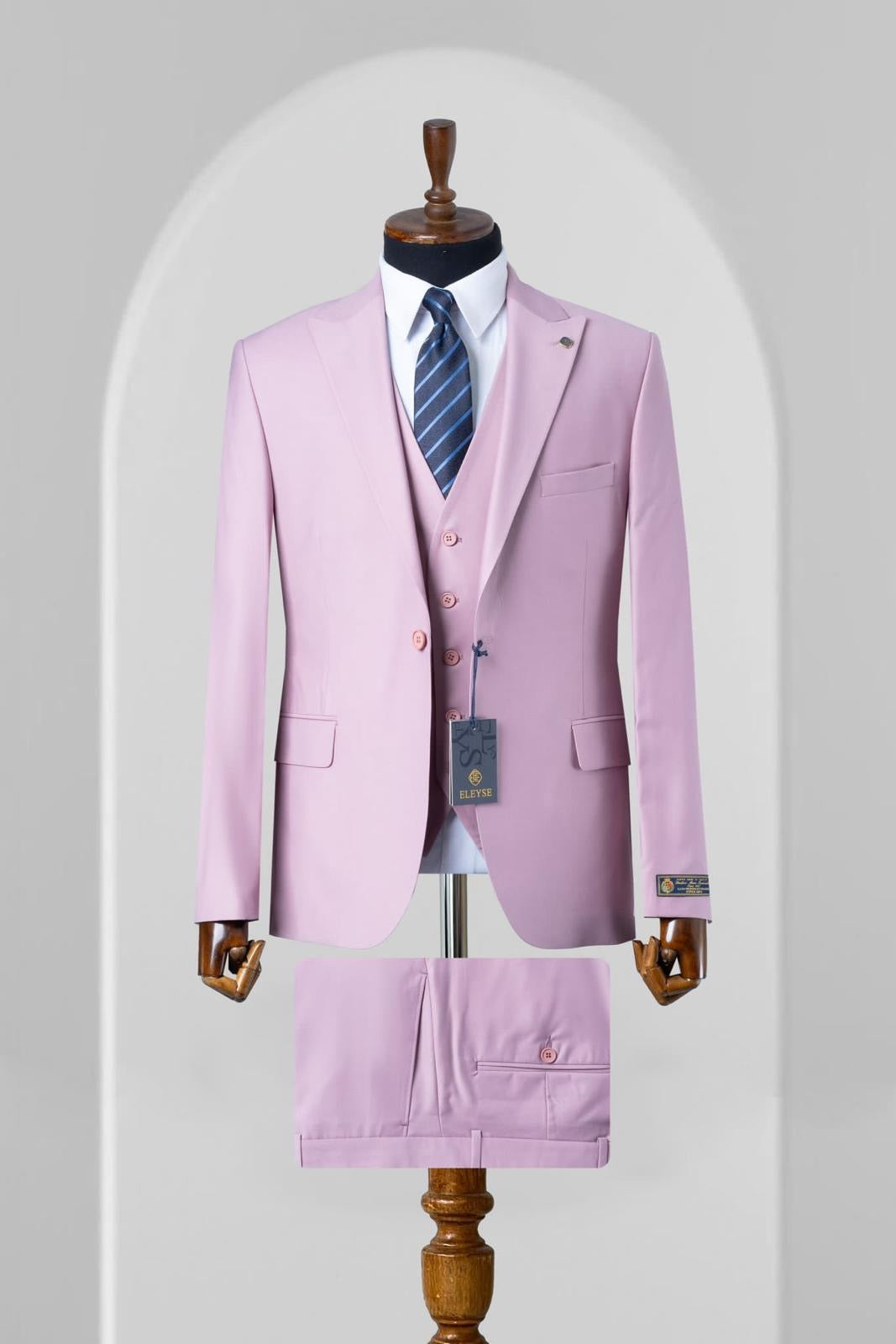 Turkish 3-Piece Suit Wholesale: Authentic 3-Piece Elegance for Discerning Retailers - 6 Suit Pack (Model: AA_Tur_4_455)