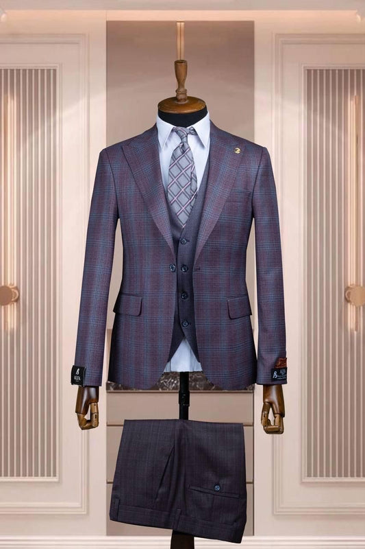 Turkish 3-Piece Suit Wholesale: Authentic 3-Piece Elegance for Discerning Retailers - 6 Suit Pack (Model: AA_Tur_4_46)