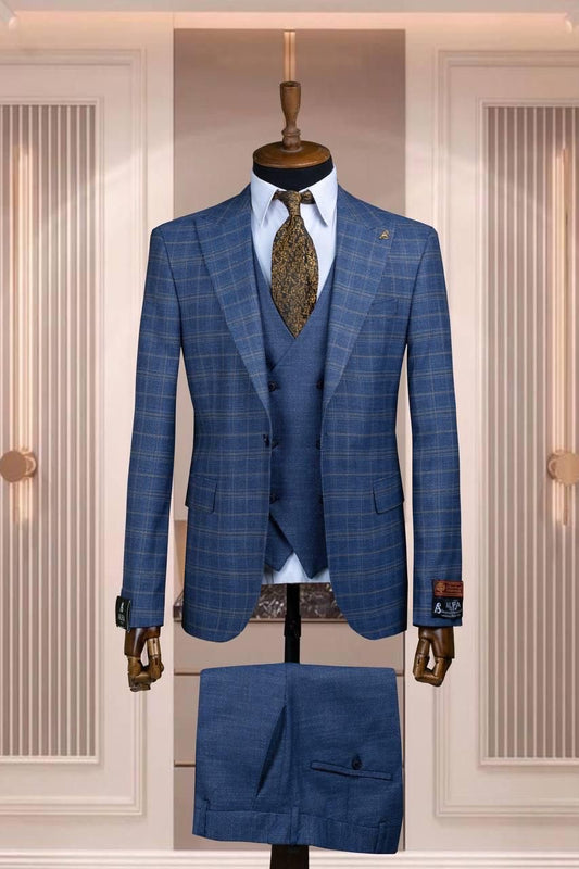 Turkish 3-Piece Suit Wholesale: Authentic 3-Piece Elegance for Discerning Retailers - 6 Suit Pack (Model: AA_Tur_4_48)