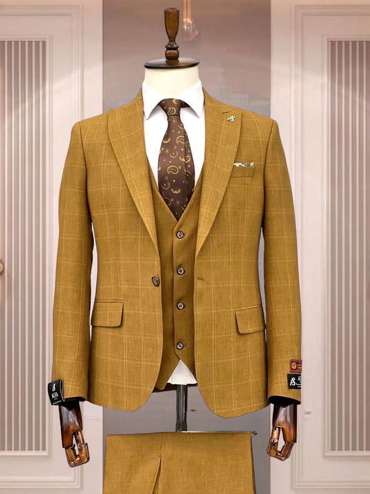 Turkish 3-Piece Suit Wholesale: Authentic 3-Piece Elegance for Discerning Retailers - 6 Suit Pack (Model: AA_Tur_4_4)