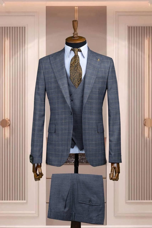 Turkish 3-Piece Suit Wholesale: Authentic 3-Piece Elegance for Discerning Retailers - 6 Suit Pack (Model: AA_Tur_4_53)