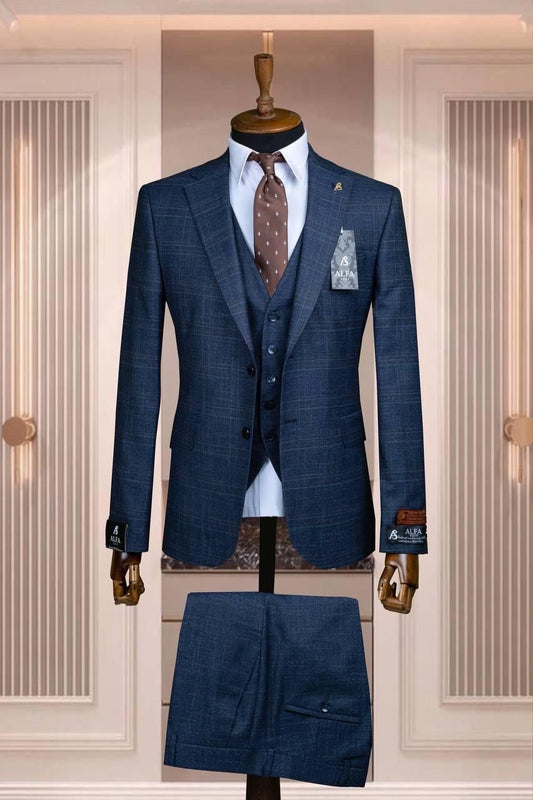 Turkish 3-Piece Suit Wholesale: Authentic 3-Piece Elegance for Discerning Retailers - 6 Suit Pack (Model: AA_Tur_4_54)