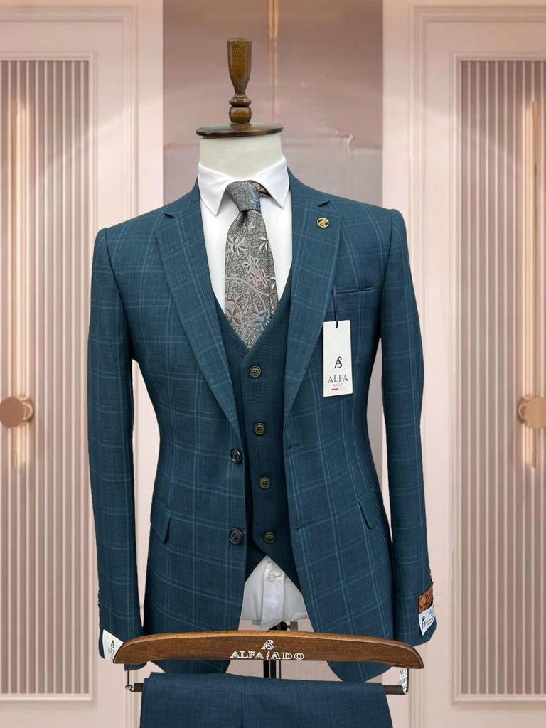 Turkish 3-Piece Suit Wholesale: Authentic 3-Piece Elegance for Discerning Retailers - 6 Suit Pack (Model: AA_Tur_4_66)