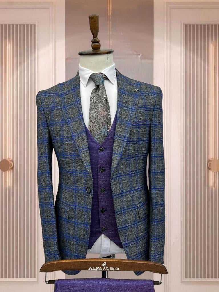 Turkish 3-Piece Suit Wholesale: Authentic 3-Piece Elegance for Discerning Retailers - 6 Suit Pack (Model: AA_Tur_4_68)