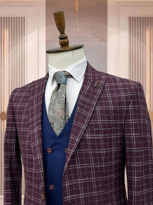 Turkish 3-Piece Suit Wholesale: Authentic 3-Piece Elegance for Discerning Retailers - 6 Suit Pack (Model: AA_Tur_4_71)