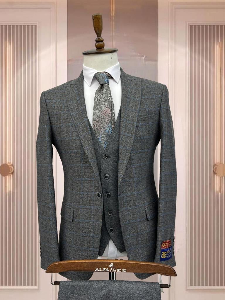 Turkish 3-Piece Suit Wholesale: Authentic 3-Piece Elegance for Discerning Retailers - 6 Suit Pack (Model: AA_Tur_4_73)