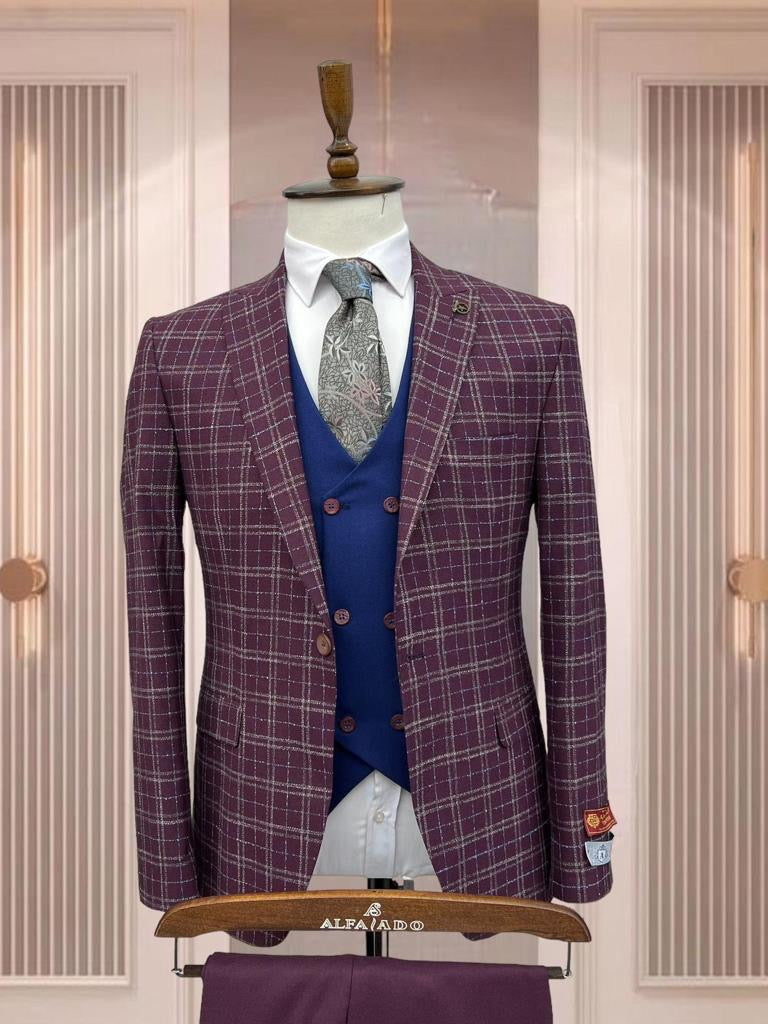 Turkish 3-Piece Suit Wholesale: Authentic 3-Piece Elegance for Discerning Retailers - 6 Suit Pack (Model: AA_Tur_4_75)