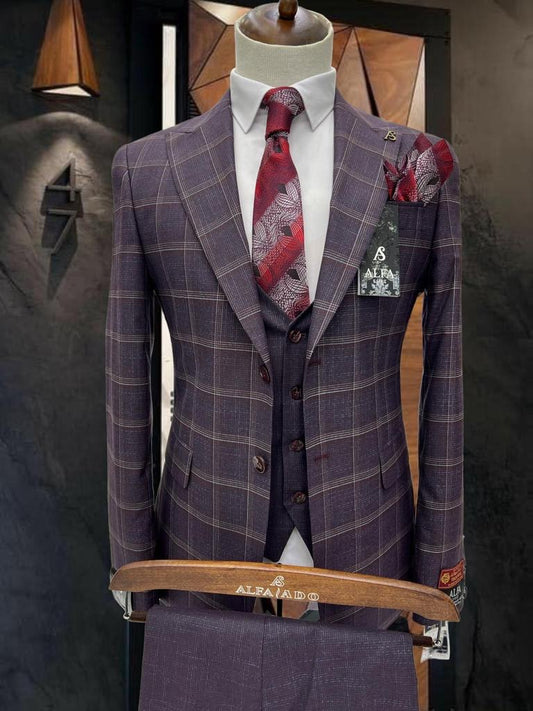 Turkish 3-Piece Suit Wholesale: Authentic 3-Piece Elegance for Discerning Retailers - 6 Suit Pack (Model: AA_Tur_4_83)