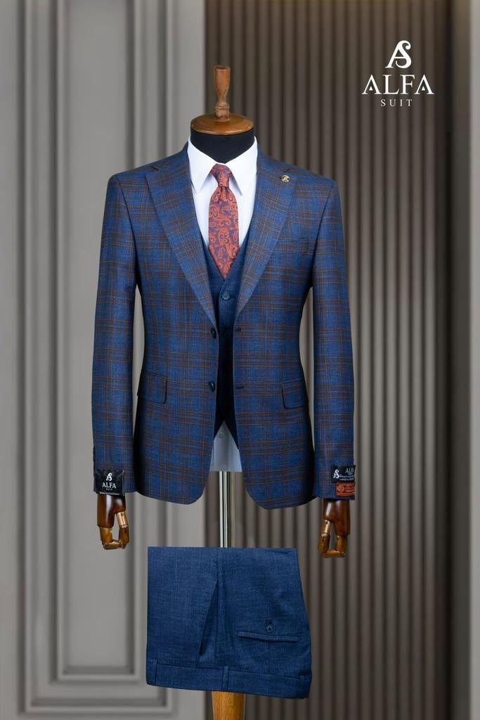 Turkish 3-Piece Suit Wholesale: Authentic 3-Piece Elegance for Discerning Retailers - 6 Suit Pack (Model: AA_Tur_4_89)