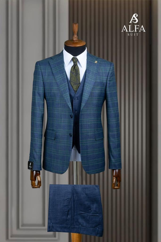 Turkish 3-Piece Suit Wholesale: Authentic 3-Piece Elegance for Discerning Retailers - 6 Suit Pack (Model: AA_Tur_4_92)