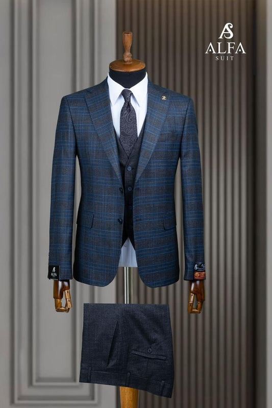 Turkish 3-Piece Suit Wholesale: Authentic 3-Piece Elegance for Discerning Retailers - 6 Suit Pack (Model: AA_Tur_4_94)