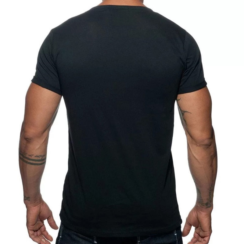 Men's Cotton simple o neck stretch solid casual cool T-Shirt - Collection 2 (8 Colors)