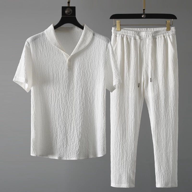 Men's fashion classic business casual shirt & Trouser (6 Options)