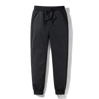 Mens Thick Fleece Thermal Trousers Outdoor Winter Warm Casual Joggers Pants (4 Colors)