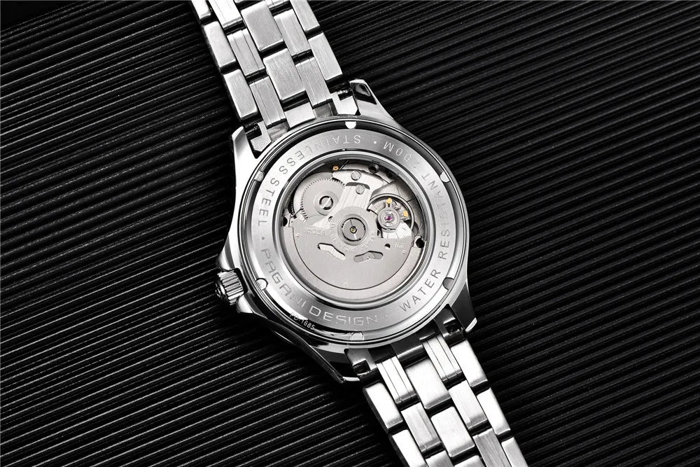 2024 New PAGANI DESIGN PD1685 Men's Watches Mechanical Wristwatch For Men Automatic Watch Men Japan NH35A 20Bar Waterproof Clock