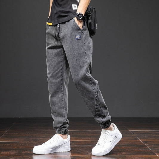 Men's Jogger Baggy Streetwear Denim Jogger Cargo Jeans (3 Colors)