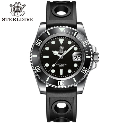 SD1953 Steeldive Brand 2022 Men Mechanical Wristwatch 41mm Stainless Steel Men Watch NH35 Sapphire Glass Men Watches reloj