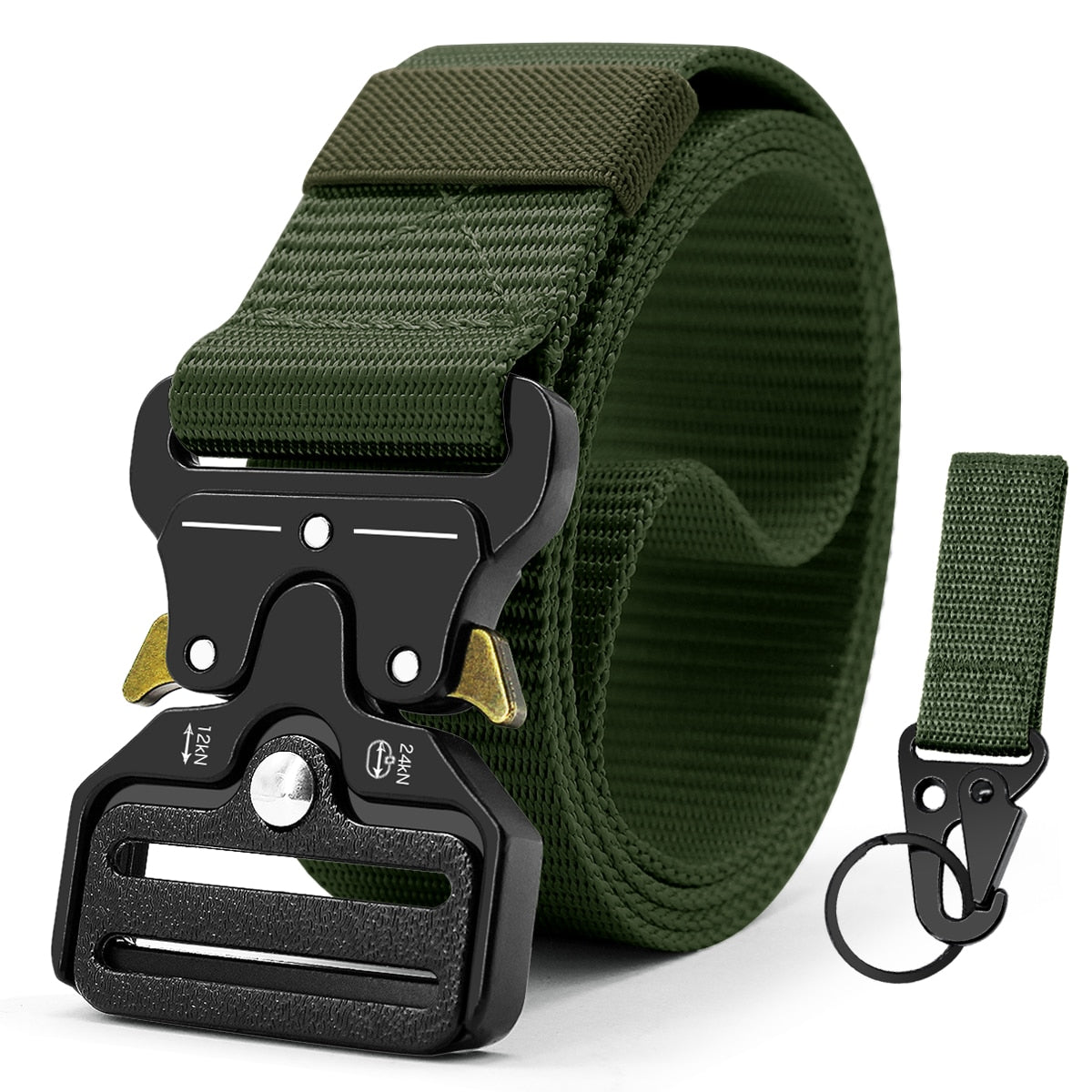 Men's Belt Army Outdoor Hunting Compass Tactical Multi Function Combat Survival Marine Corps Canvas For Nylon Male Luxury Belts