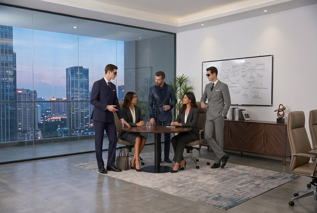 NAAMS bespoke and made-to-measure suits — custom tailored for your perfect fit