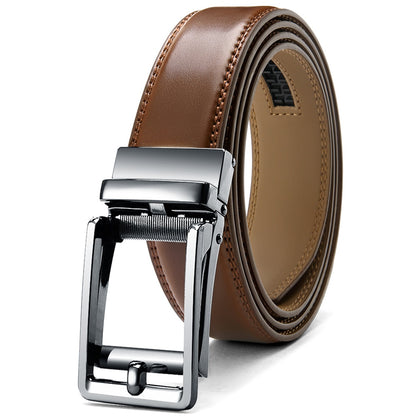 Mens Automatic Genuine Leather Leisure Fashion Ratchet Belt - Collection 1 (20 Styles)