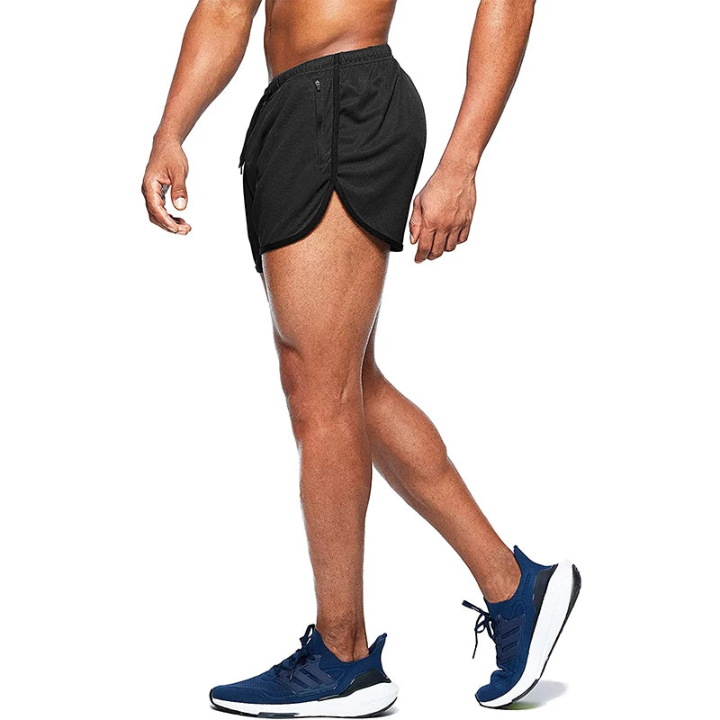 Men's Sport Shorts: Beach Jogging Training Bottoms for Basketball, Gym, and Running - Available in 10 Colors