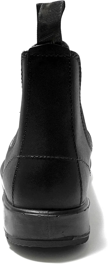 Retro Leather Ankle Boots Men Chelsea Boot Casual Platform Shoes Man  Spring Winter Slip on Couples Booties Handmade Plus Size