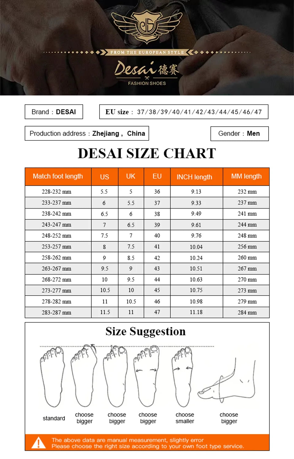 Desai Winter New Dress Chelsea Boots Genuine leather Fleece lined formal shoes Business work shoes Patent leather shoes Gifts