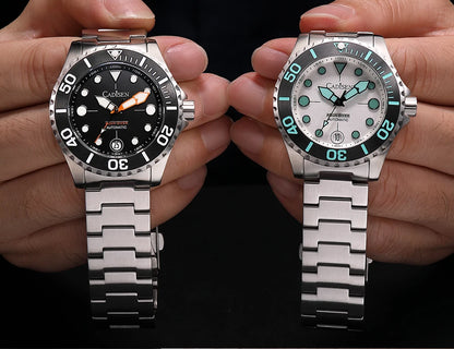 CADISEN AQUA DIVER 2024 New Brand Luxury Men Watches Automatic Watch Japan NH35A 100M Waterproof Luminous Mechanical Wristwatch