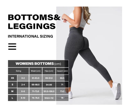 Women's Seamless Elastic Hip-lifting Spandex Leggings - Collection 1 in 14 Stunning Colors