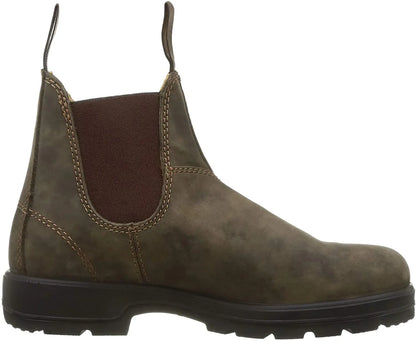 Retro Leather Ankle Boots Men Chelsea Boot Casual Platform Shoes Man  Spring Winter Slip on Couples Booties Handmade Plus Size