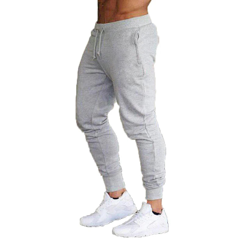 Number Printed Men's Pants: Autumn Winter Running Joggers, Casual Fitness Sweatpants - 3 Colors