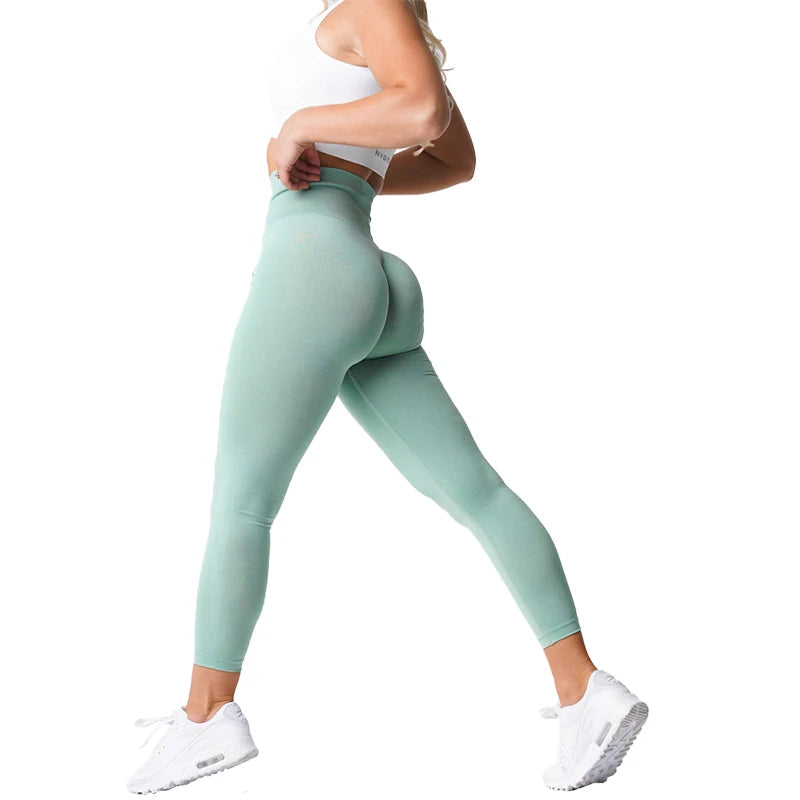 Women's Seamless Elastic Hip-lifting Spandex Leggings - Collection 1 in 14 Stunning Colors